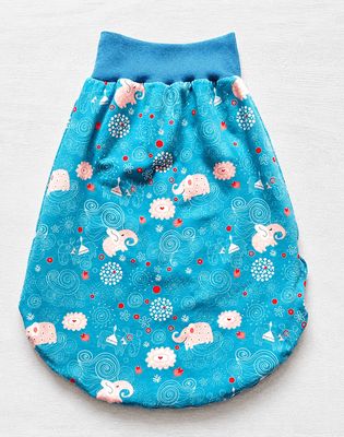 Baby Strampelsack ELEFANTEN & SPIELTIERE | 0-5 Monate