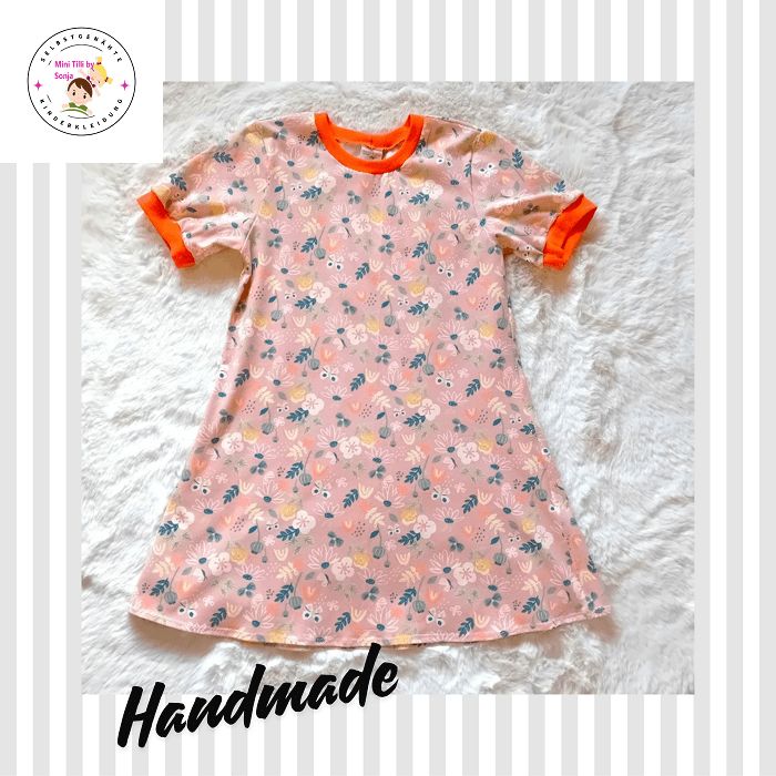 Kinderkleid Sommerkleid SOMMERROMANTIK in Gr. 140