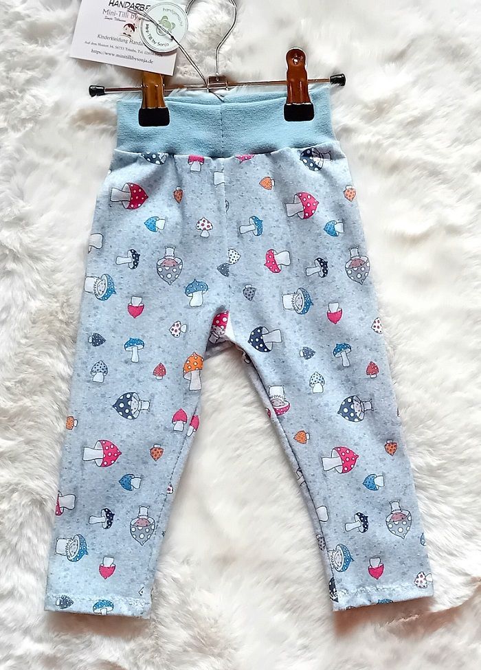 Baby Leggings PILZE in Gr. 68 Baby Leggings PILZE in Gr. 68
