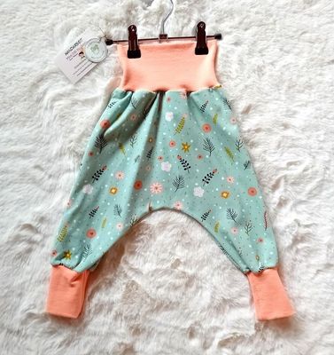 Baby Pumphose FEDERLEICHT in Gr. 74/80