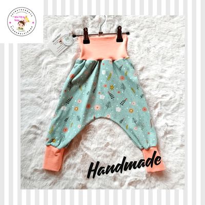 Baby Pumphose FEDERLEICHT in Gr. 74/80