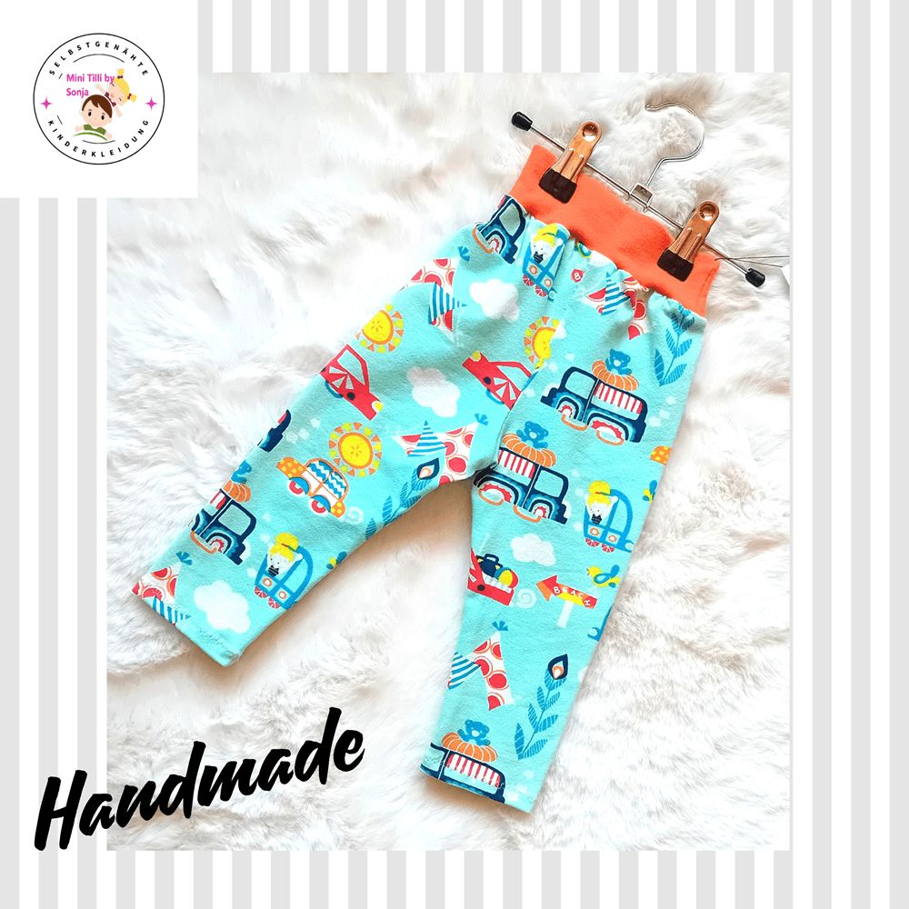 Baby Leggings SOMMERAUSFLUG in Gr. 68 - 74