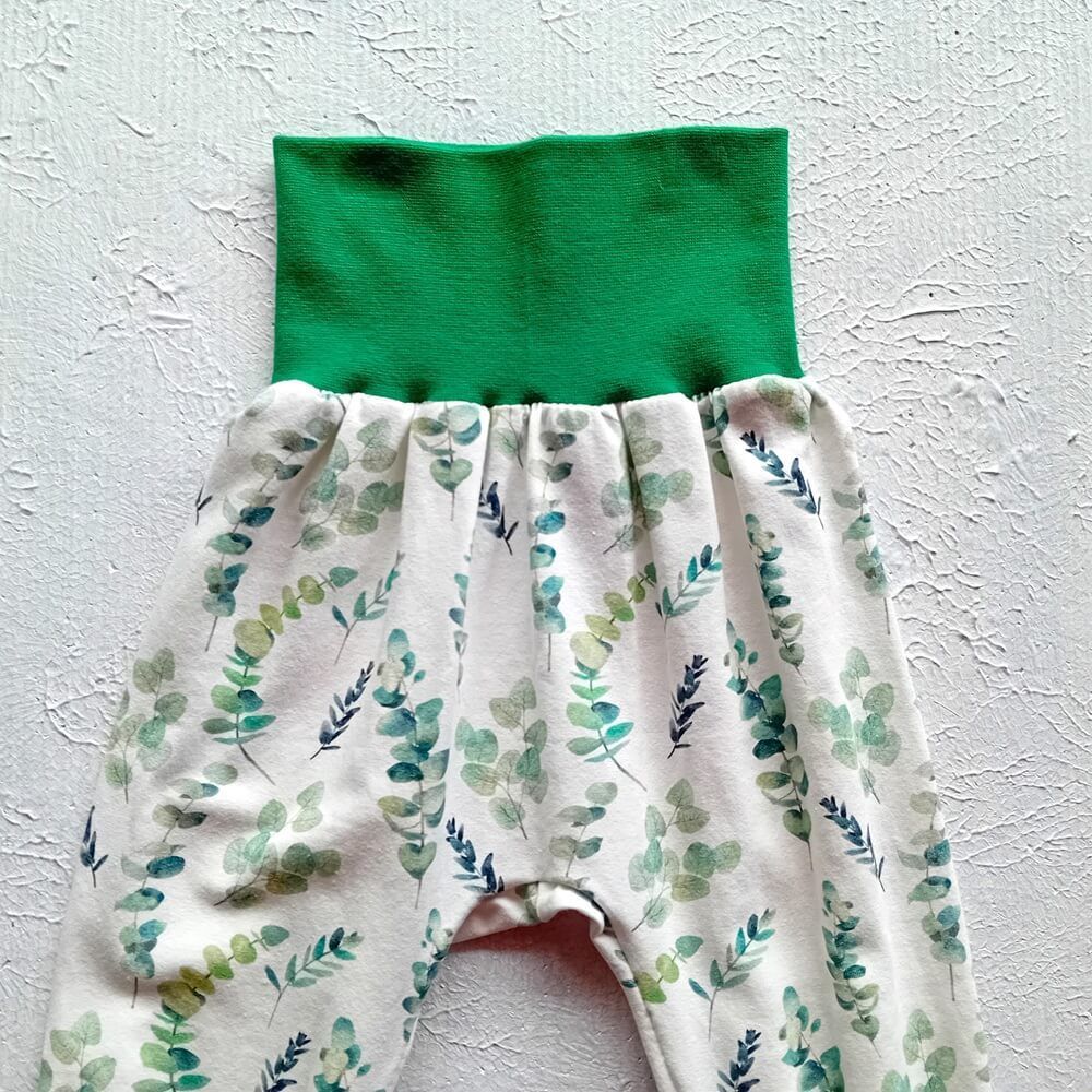 Baby Pumphose EUKALYPTUS in Gr. 74/80