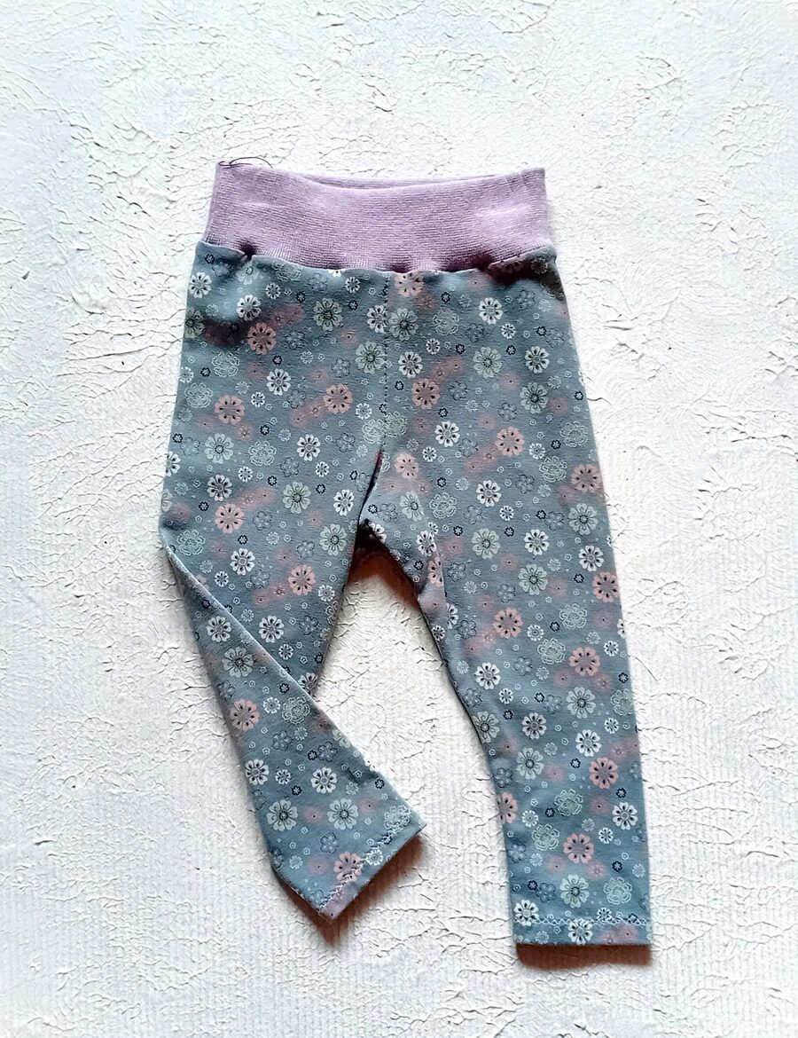 Baby Leggings BLUMEN in Gr. 74