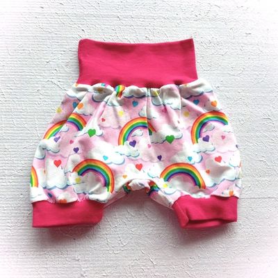 Babyshorts REGENBOGEN in Gr. 56/62