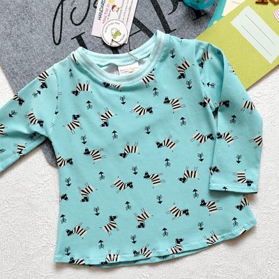 Baby Pullover ZEBRAS in Gr. 74