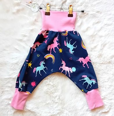 Baby Pumphose EINHORN in Gr. 68/74