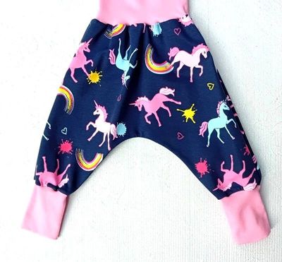 Baby Pumphose EINHORN in Gr. 68/74