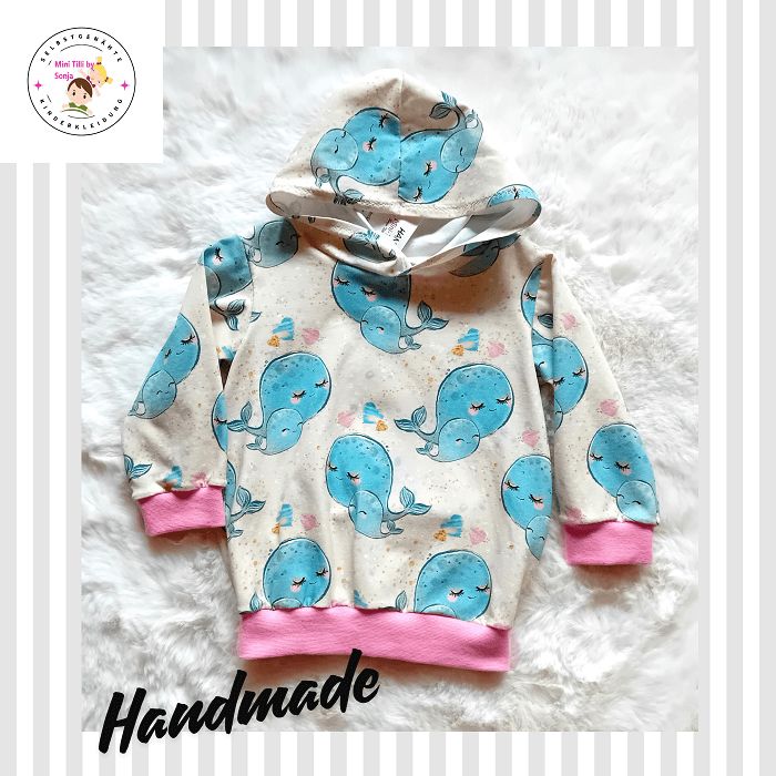 Baby Kapuzenpullover WALE in Gr. 74