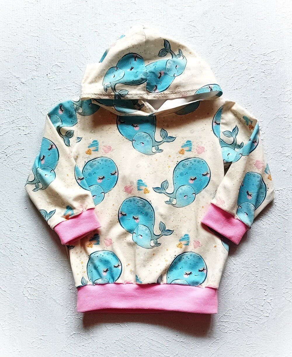 Baby Kapuzenpullover WALE in Gr. 74