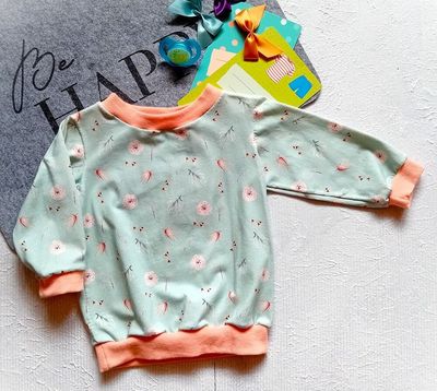 Baby Pullover SOMMERWIND in Gr. 74 Baby Pullover SOMMERWIND in Gr. 74