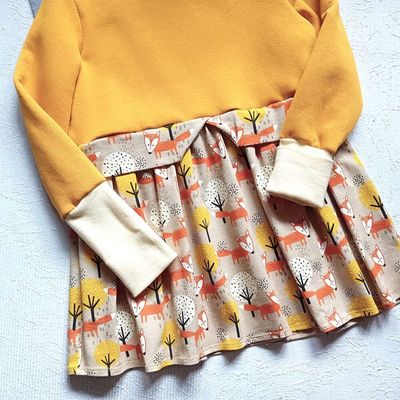 Girly Sweater FUCHS IM WALD Gr. 122