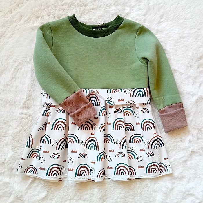 Girly Sweater REGENBOGEN in Gr. 98
