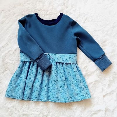Girly Sweater BLUMENRANKEN in Gr. 104