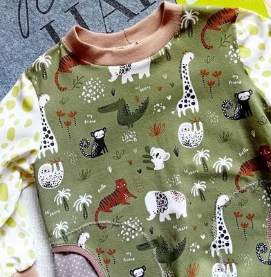 Jungen Pullover DSCHUNGEL in Gr. 98/104