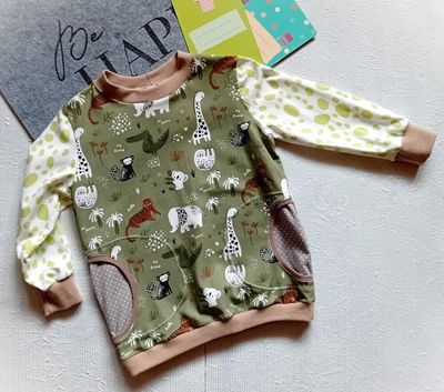 Jungen Pullover DSCHUNGEL in Gr. 98/104 Jungen Pullover DSCHUNGEL in Gr. 98/104