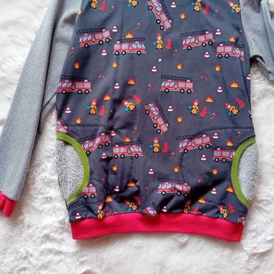 Jungen Pullover FEUERWEHR in Gr. 134/140