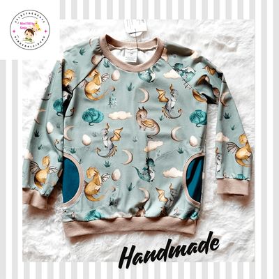 Jungen Pullover FLUGDRACHEN in Gr. 116