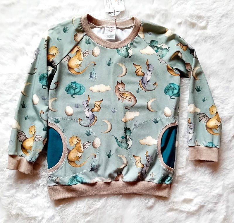 Jungen Pullover FLUGDRACHEN in Gr. 116