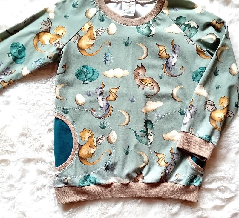 Jungen Pullover FLUGDRACHEN in Gr. 116