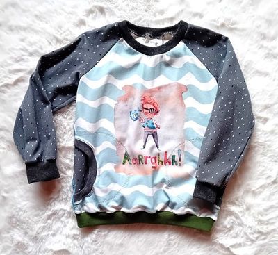Jungen Pullover PIRAT in Gr. 110
