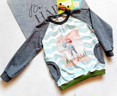 Jungen Pullover PIRAT in Gr. 110