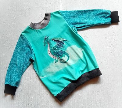 Jungen Pullover DRACHE in Gr. 98