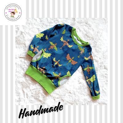 Jungen Pullover DRACHENFLUG in Gr. 110/116