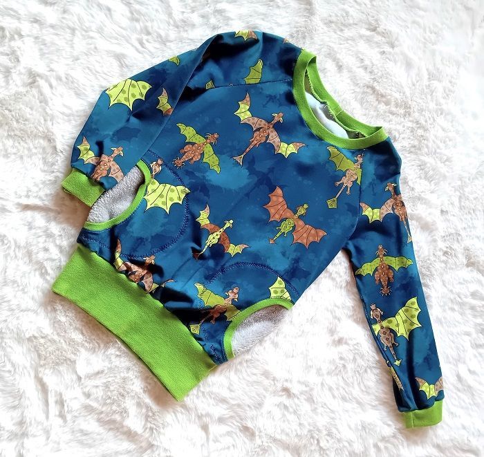 Jungen Pullover DRACHENFLUG in Gr. 110/116