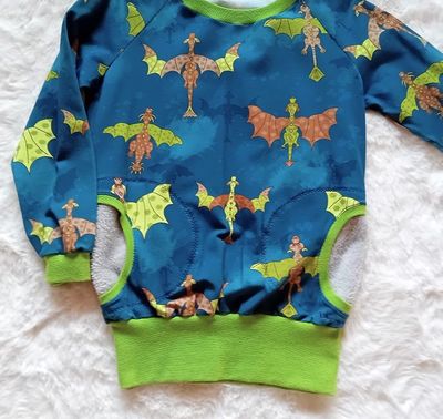 Jungen Pullover DRACHENFLUG in Gr. 110/116