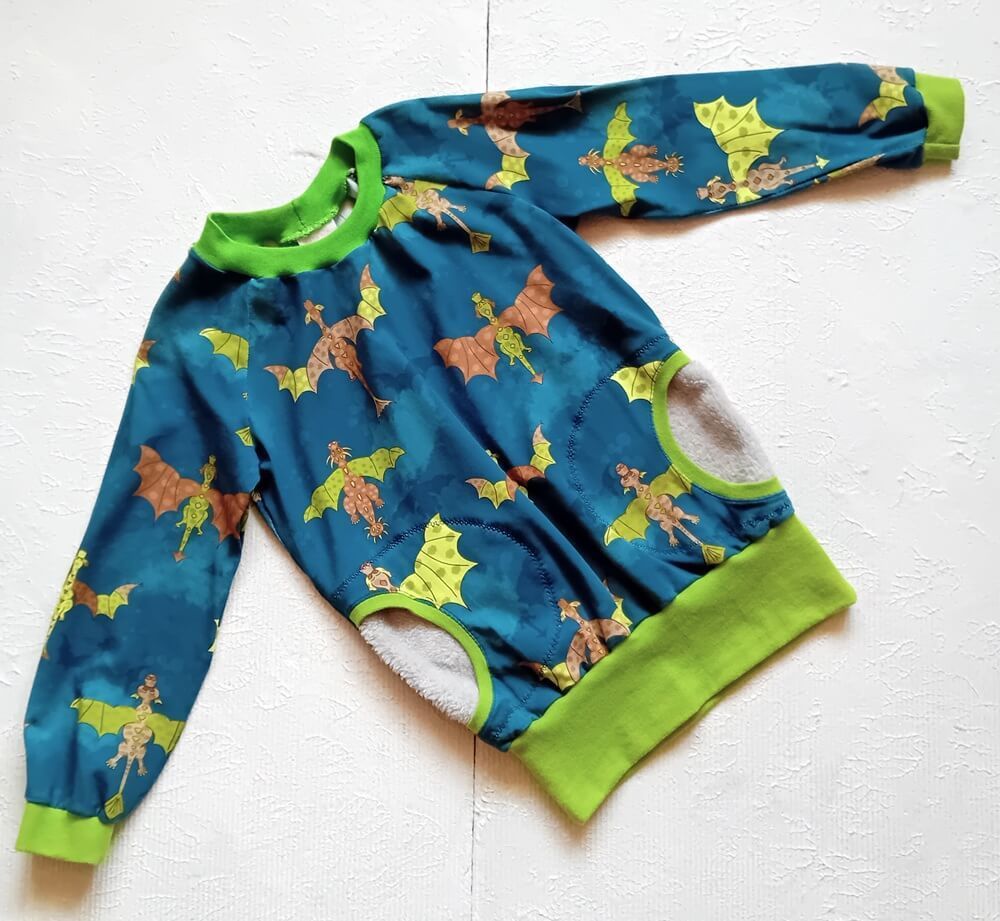 Jungen Pullover DRACHENFLUG in Gr. 110/116