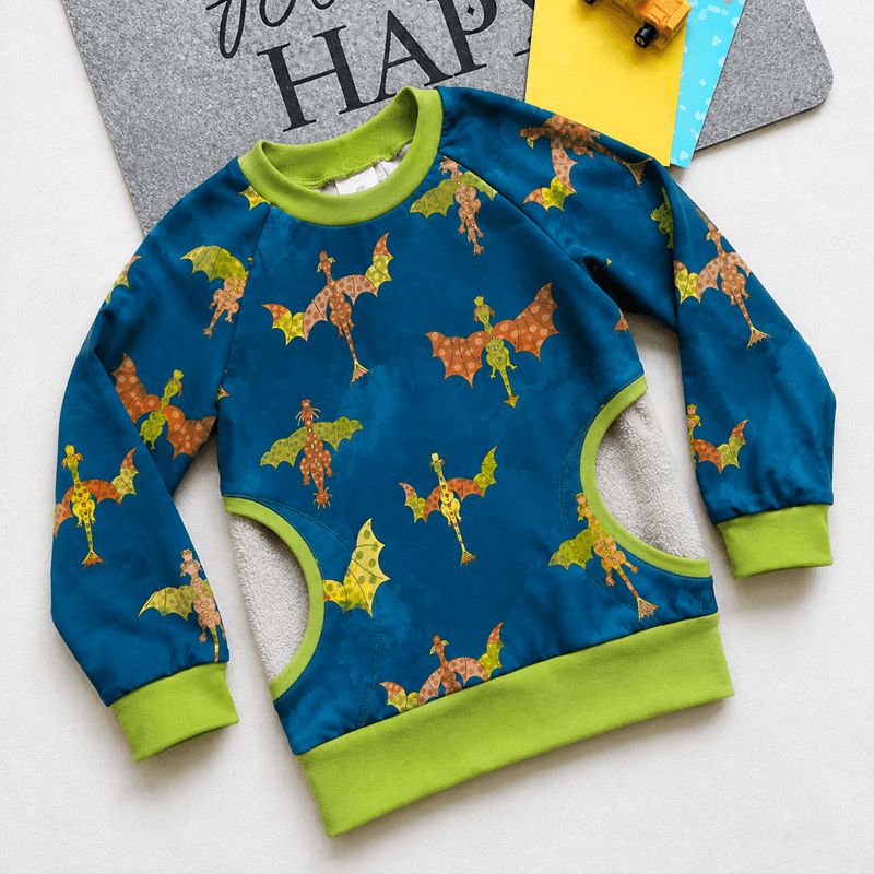 Jungen Pullover DRACHENFLUG in Gr. 110/116