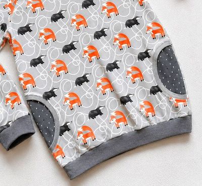Jungen Pullover FUCHS & DACHS in Gr. 128