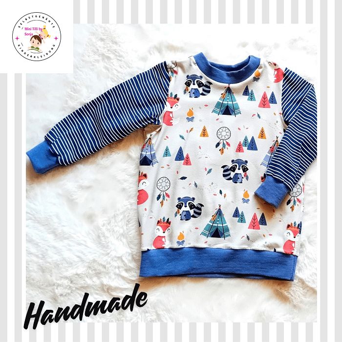 Jungen Pullover  INDIANERWELT in Gr. 98