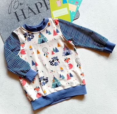 Jungen Pullover  INDIANERWELT in Gr. 98