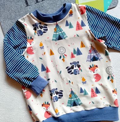 Jungen Pullover  INDIANERWELT in Gr. 98