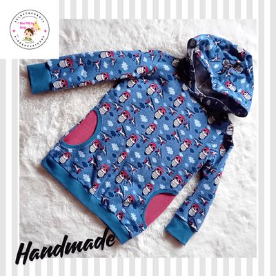 Kapuzenpullover Jungen BRUCHPILOTEN in Gr. 110/116