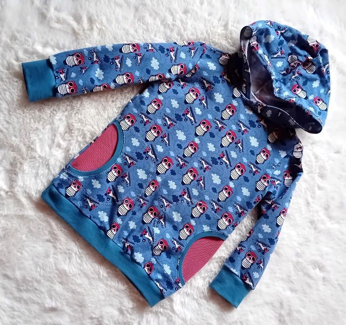 Kapuzenpullover Jungen BRUCHPILOTEN in Gr. 110/116