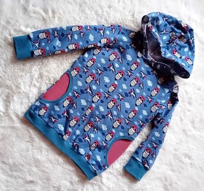 Kapuzenpullover Jungen BRUCHPILOTEN in Gr. 110/116