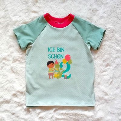 Kinder T-Shirt *2. GEBURTSTAG* in Gr. 98