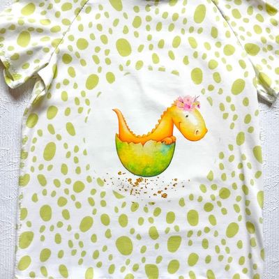 Kinder T-Shirt LITTLE DINO in Gr. 122