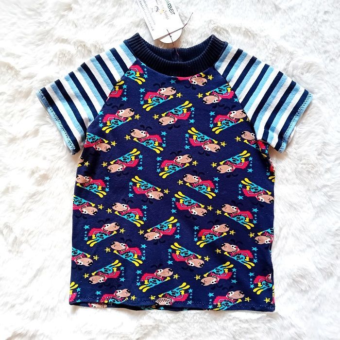 Kinder T-Shirt SUPERHUNDE in Gr. 92 - 98