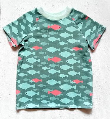 Kinder T-Shirt FISCHE in Gr. 104 und 122