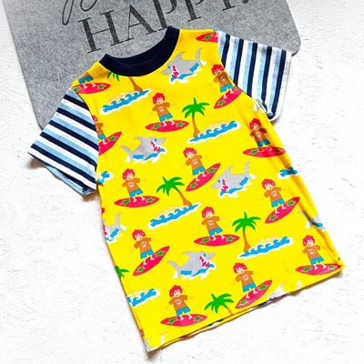 Kinder T-Shirt BEACHBOY in Gr. 116 Kinder T-Shirt BEACHBOY in Gr. 116