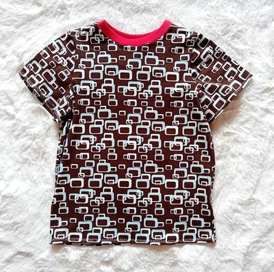 Kinder T-Shirt FENSTER in Gr. 116