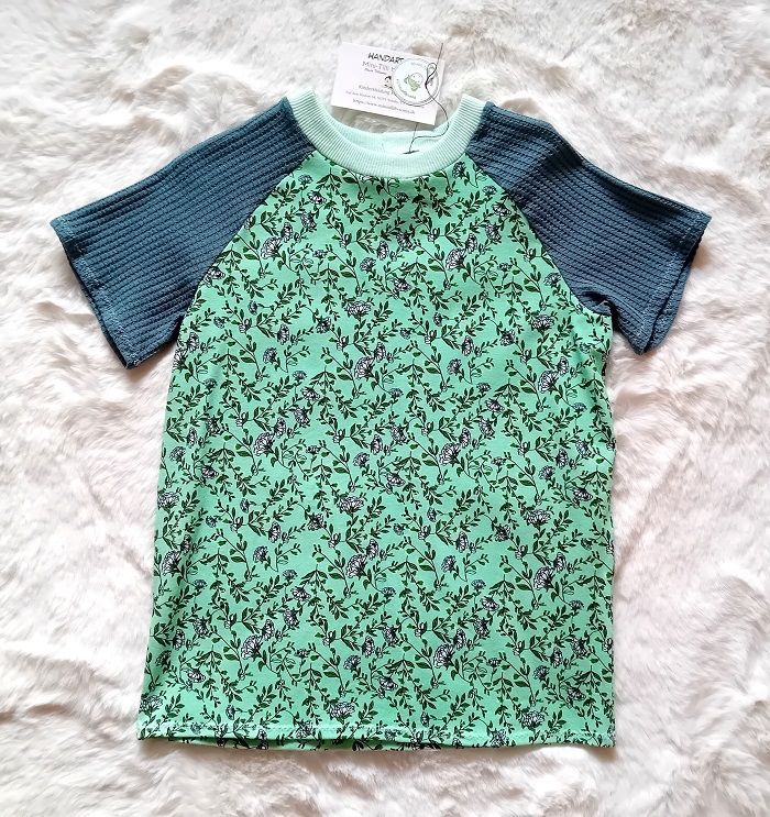 Kinder T-Shirt NELKEN in Gr. 128