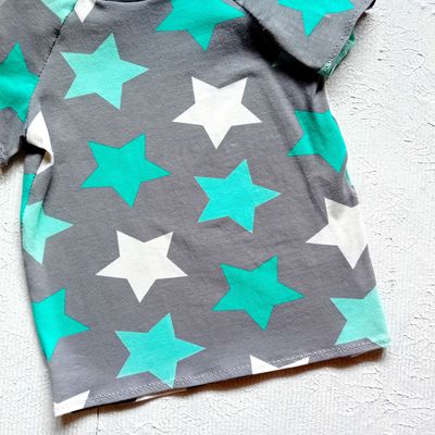 Kinder T-Shirt STERNE in Gr. 98
