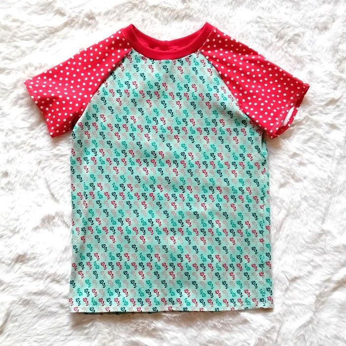 Kinder T-Shirt ROSEN in Gr. 122