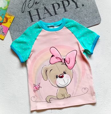 Kinder T-Shirt HUNDE GIRLY in Gr. 104 Kinder T-Shirt HUNDE GIRLY in Gr. 104