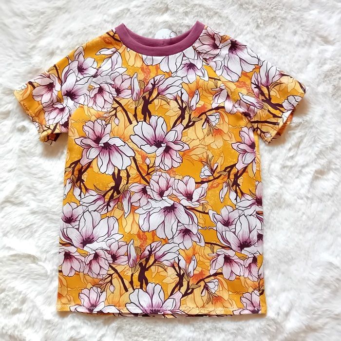 Kinder T-Shirt MAGNOLIEN in Gr. 134